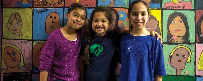 girls colorful background girls colorful background