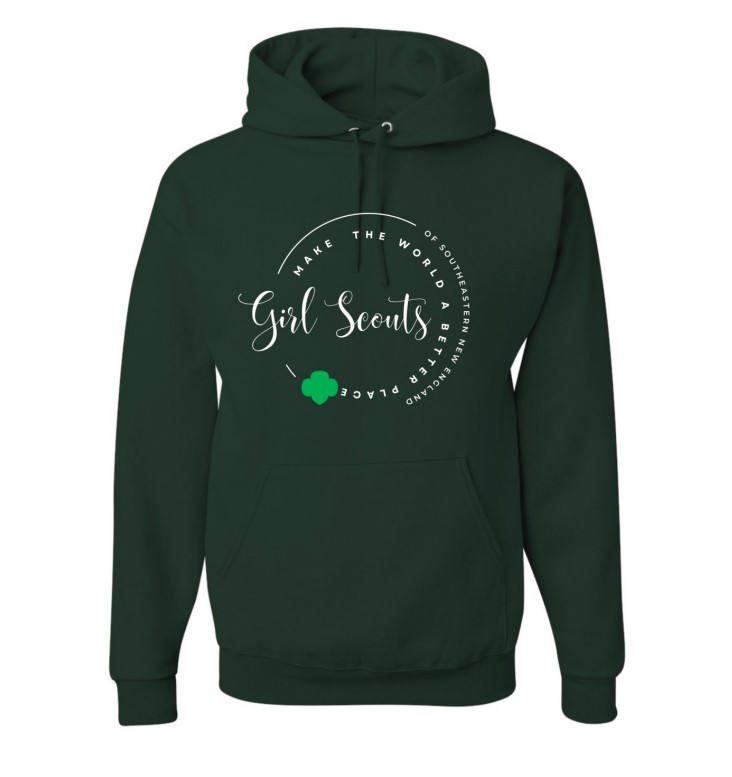 Make the World a Better Place GSSNE Hoodie- Forest