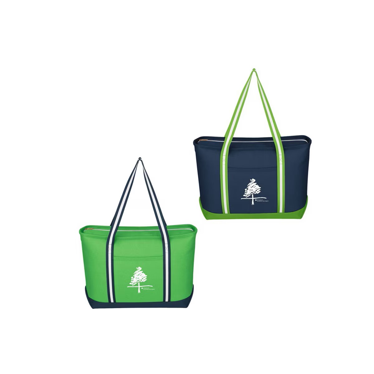 Cotton Canvas Admiral Tote Bag