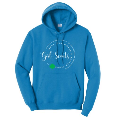 Make the World a Better Place GSSNE Hoodie- Aqua