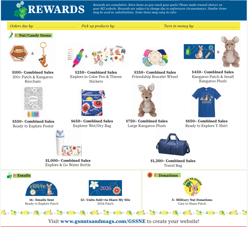 2026 Fall Product Program Rewards