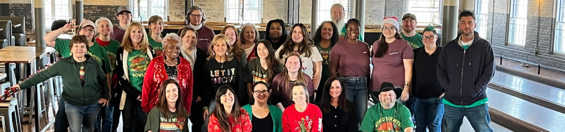  Girl Scouts of Southeastern New England staff at a retreat at Edith Macy Conference Center 